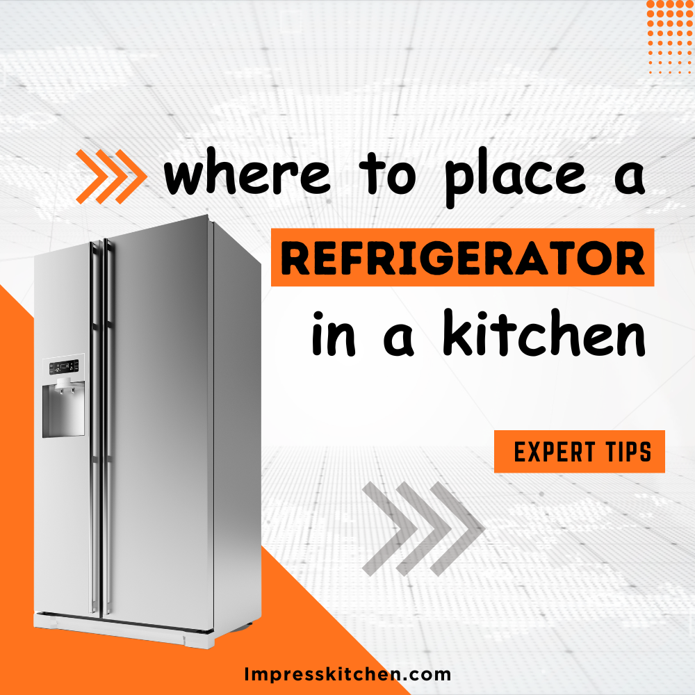 Where should a refrigerator be placed? Expert advice on the perfect  placement